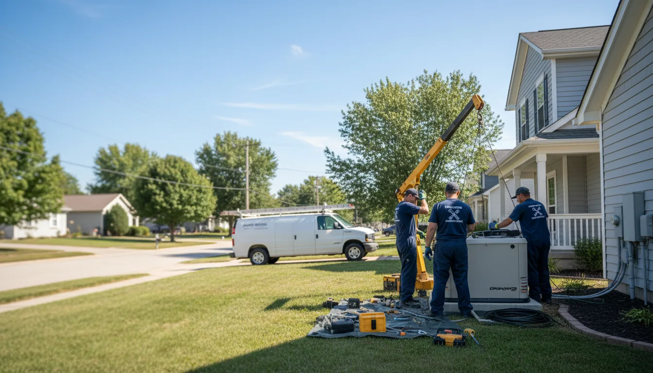 Generator Installation in East Galesburg, IL near me